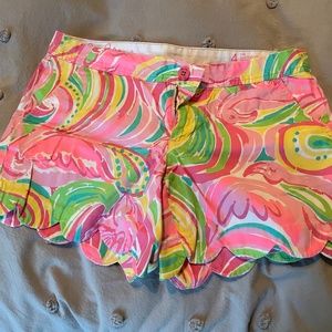 Lilly Pulitzer size 4 Buttercup shorts